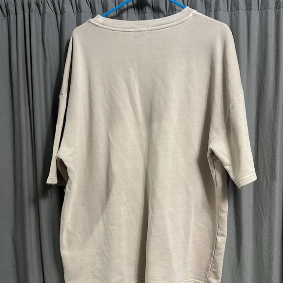 Tan Men's creek short sleeve sweatshirt size M - Picture 5 of 5